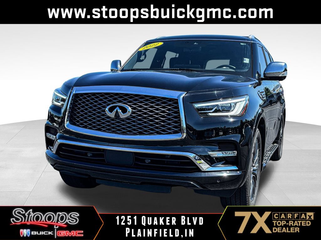Used 2022 INFINITI QX80 Sensory w/ Cargo Package AWD/4WD image 1