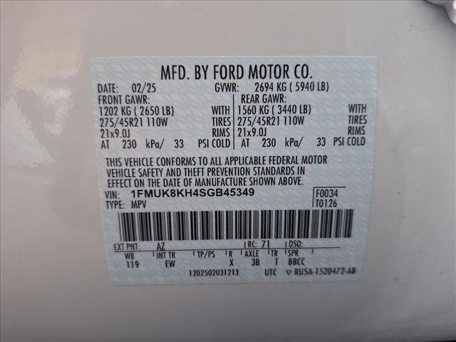 Used 2025 Ford Explorer ST-Line w/ ST-Line Street Pack image 23