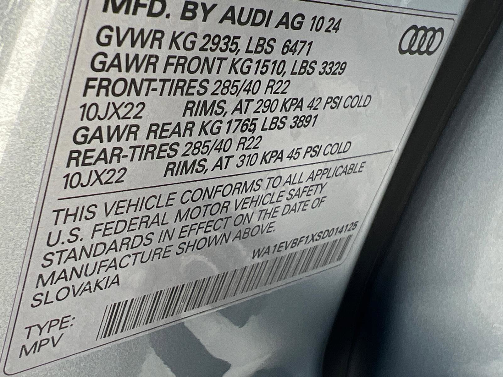 New 2025 Audi Q8 Premium Plus image 27