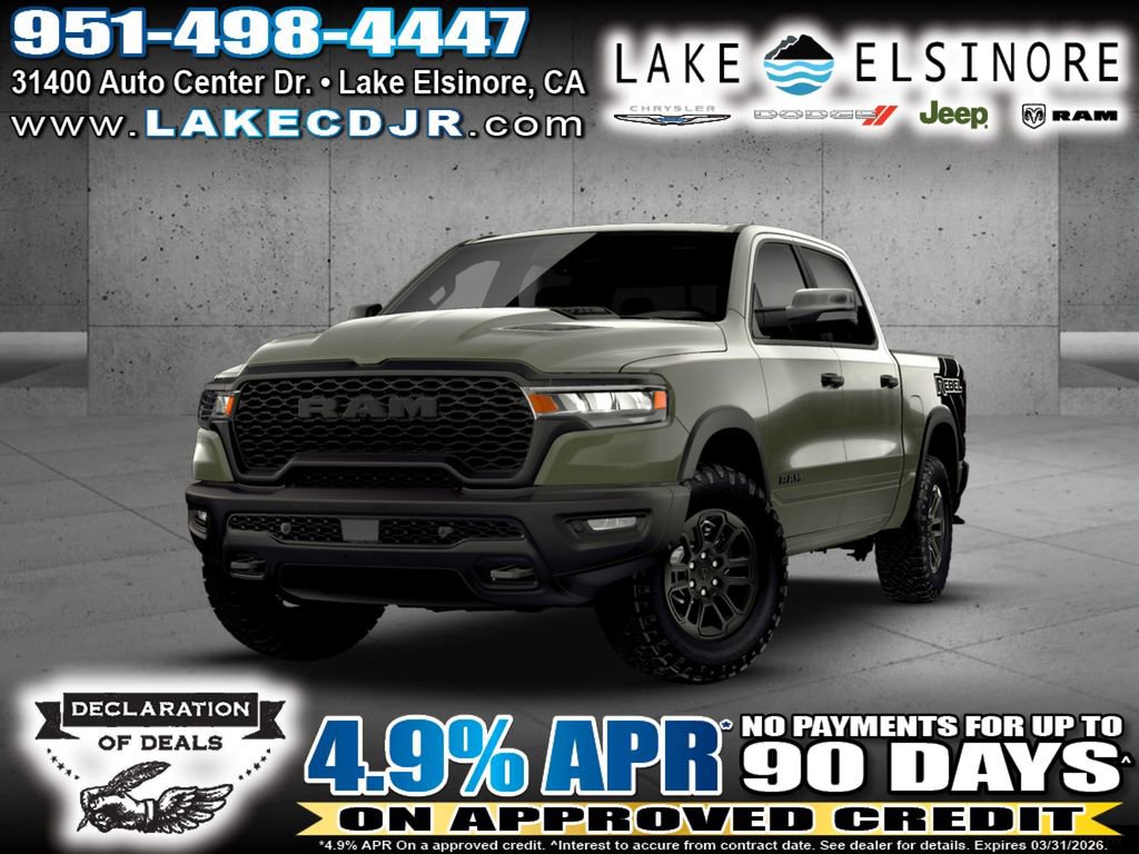 New 2026 RAM 1500 Rebel w/ Rebel Level 2 Equipment Group 360° Tour