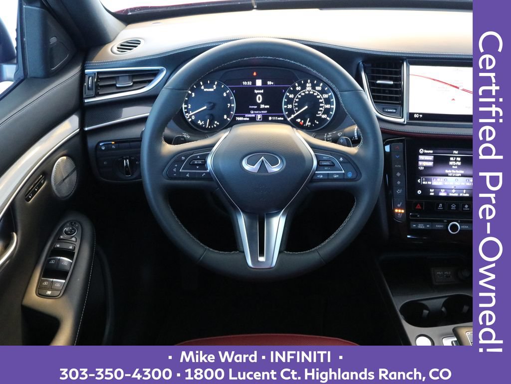 Certified 2025 INFINITI QX50 Sport AWD/4WD image 9