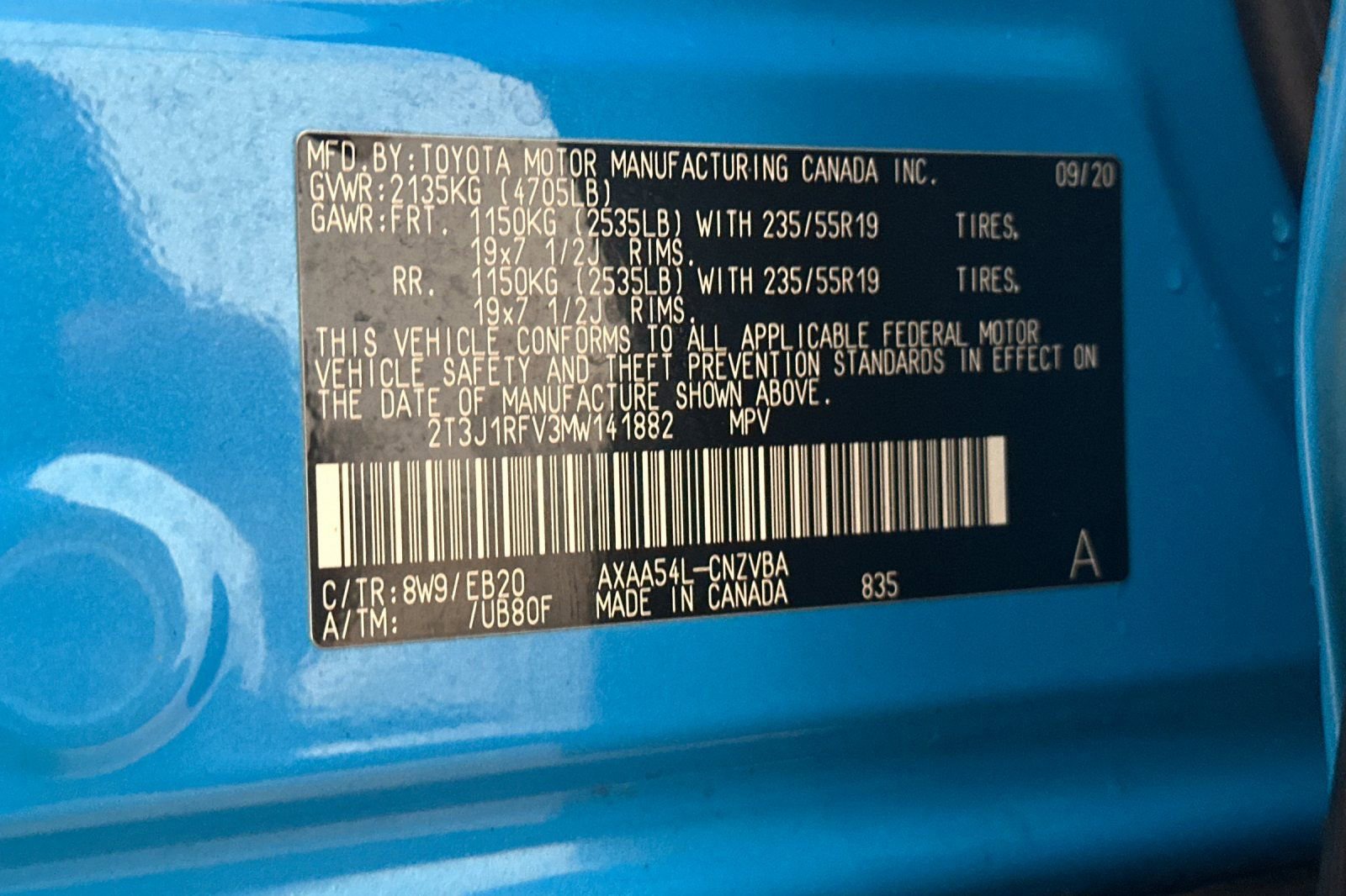 Certified 2021 Toyota RAV4 Adventure image 29