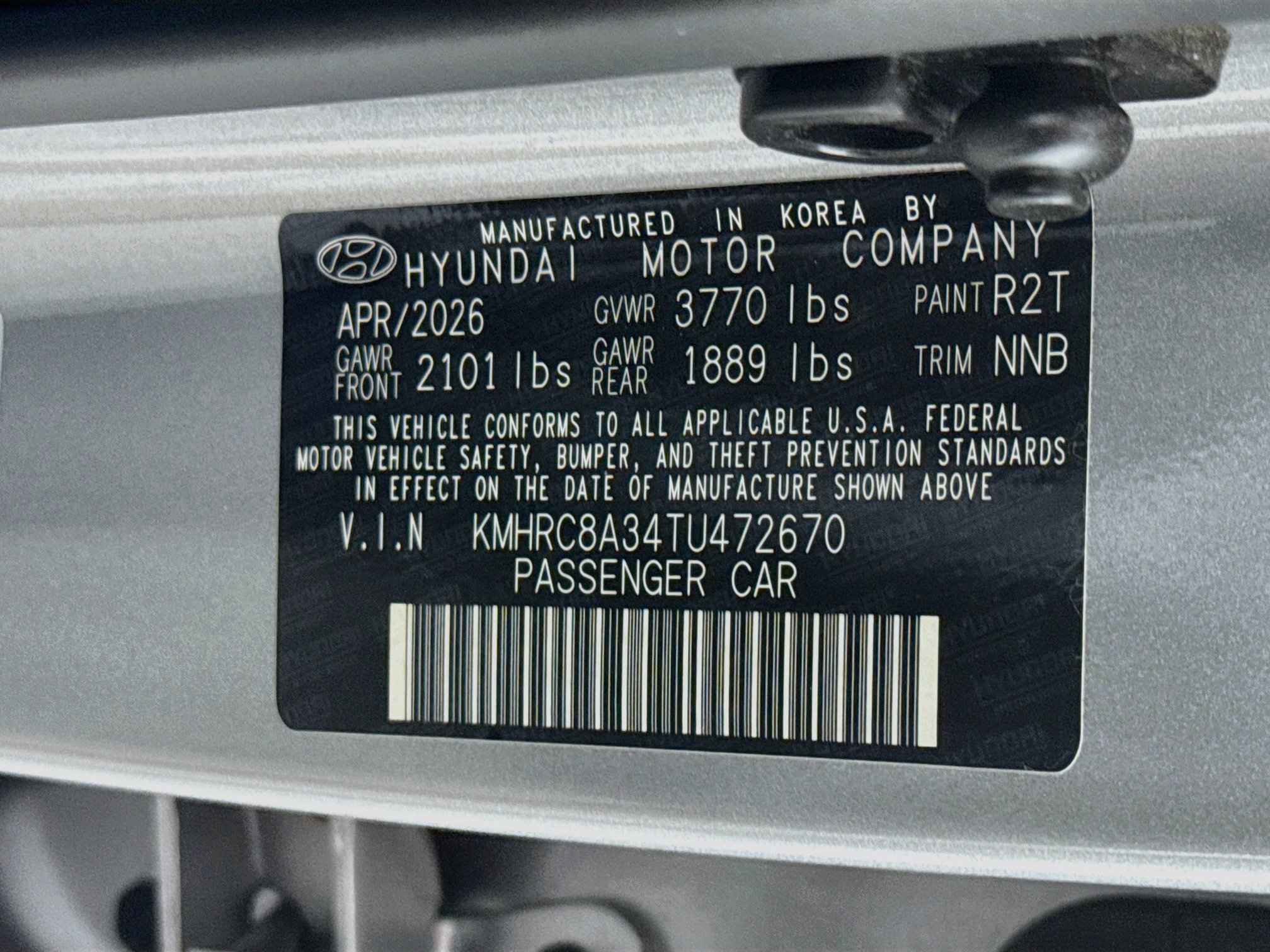 Used 2026 Hyundai Venue SEL FWD image 69