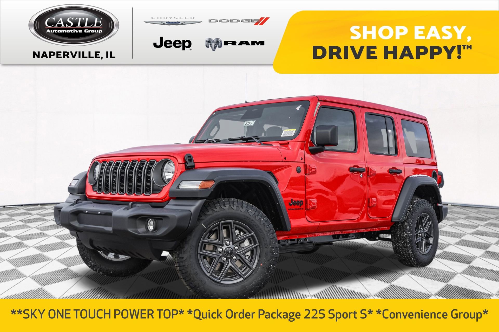 New 2026 Jeep Wrangler Sport S