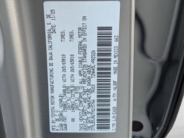 New 2026 Toyota Tacoma TRD Off-Road image 19