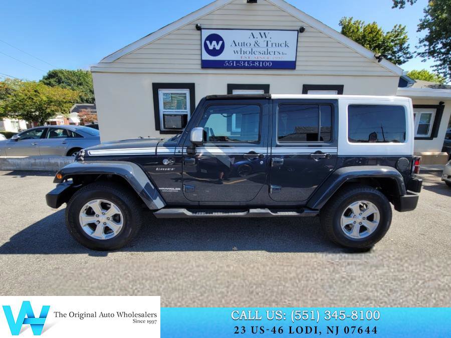 Used 2017 Jeep Wrangler Unlimited Sahara w/ Quick Order Package 24E Chief image 15