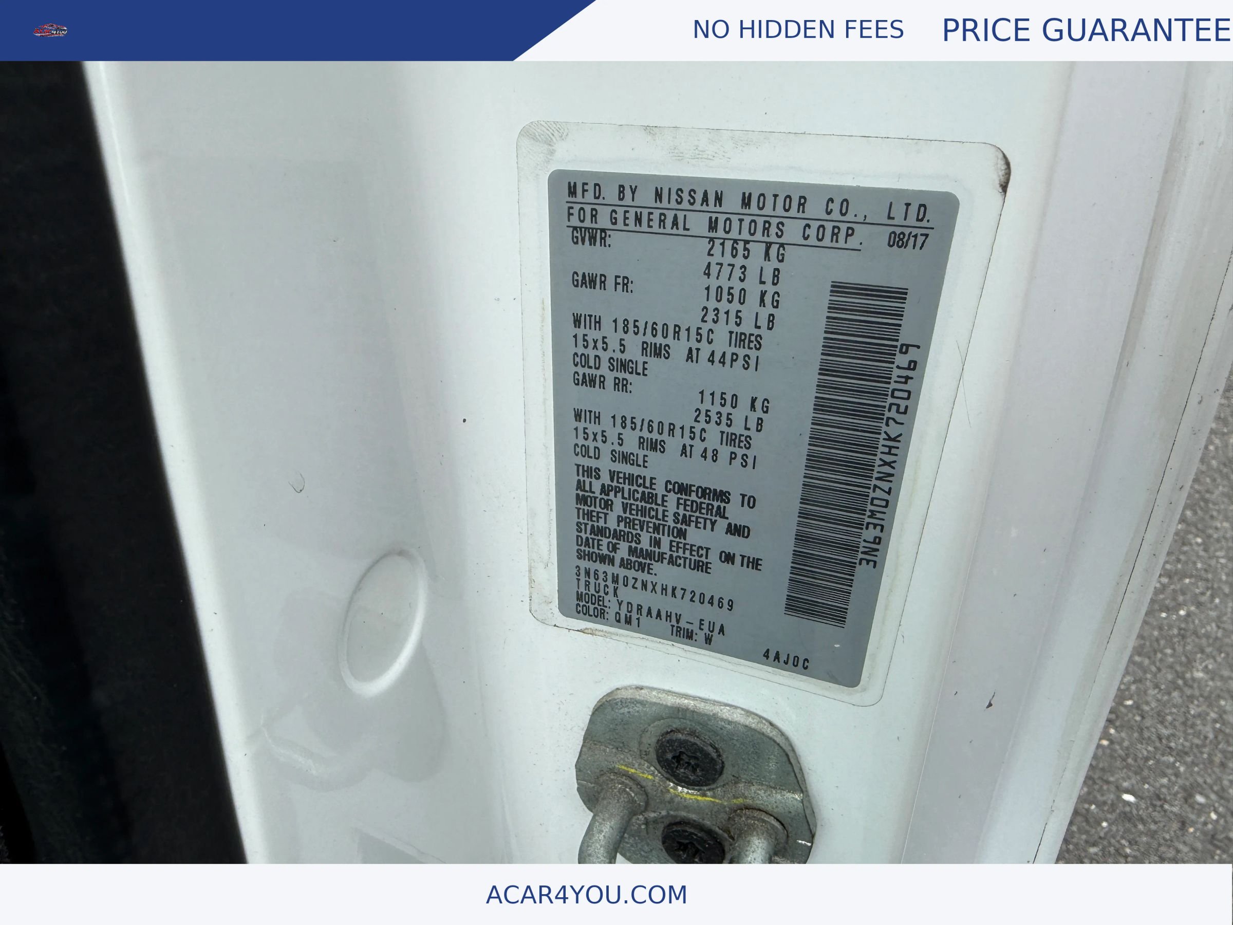 Used 2017 Chevrolet City Express LT FWD image 19