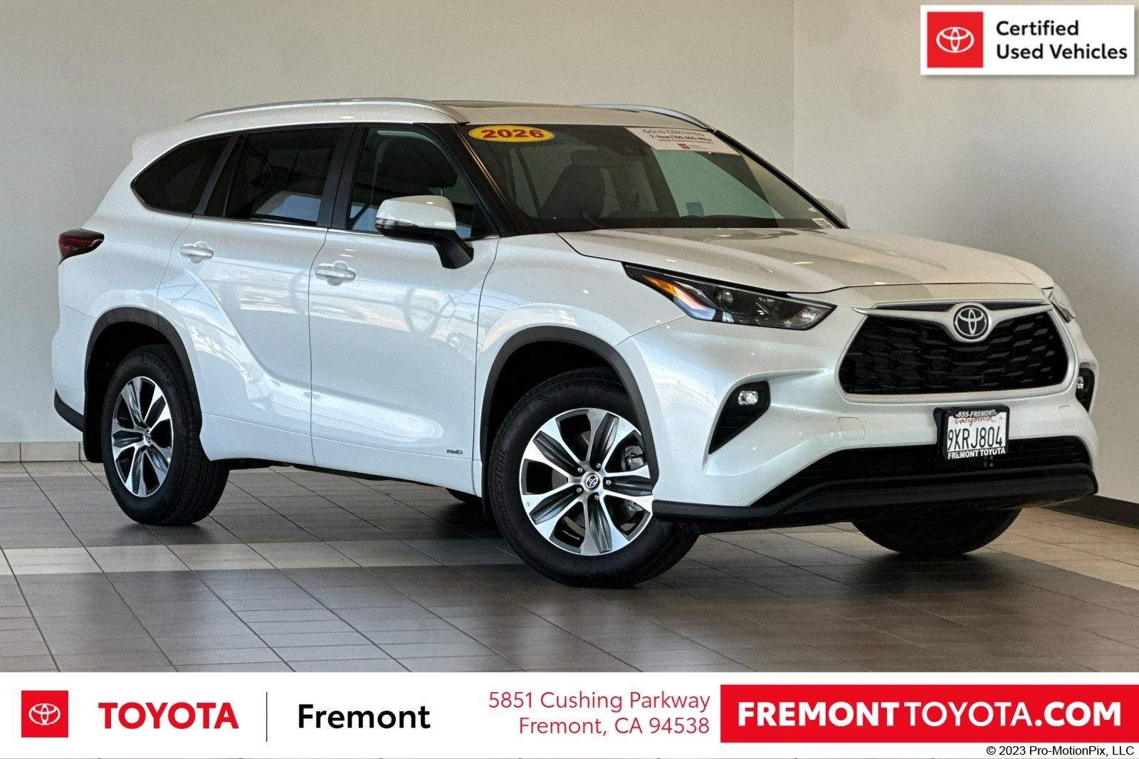 Certified 2026 Toyota Highlander XLE