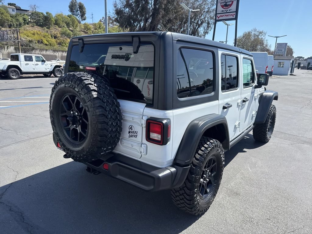 Certified 2025 Jeep Wrangler Unlimited Sport S 4xe AWD/4WD image 9