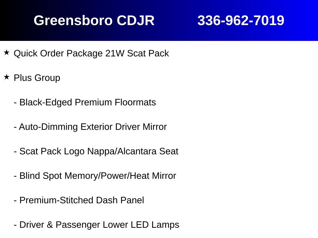 Used 2022 Dodge Charger Scat Pack w/ Dynamics Package image 5