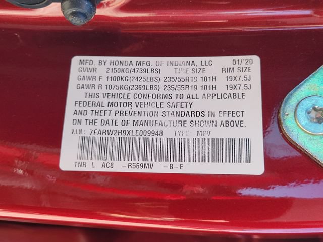 Used 2020 Honda CR-V Touring image 16