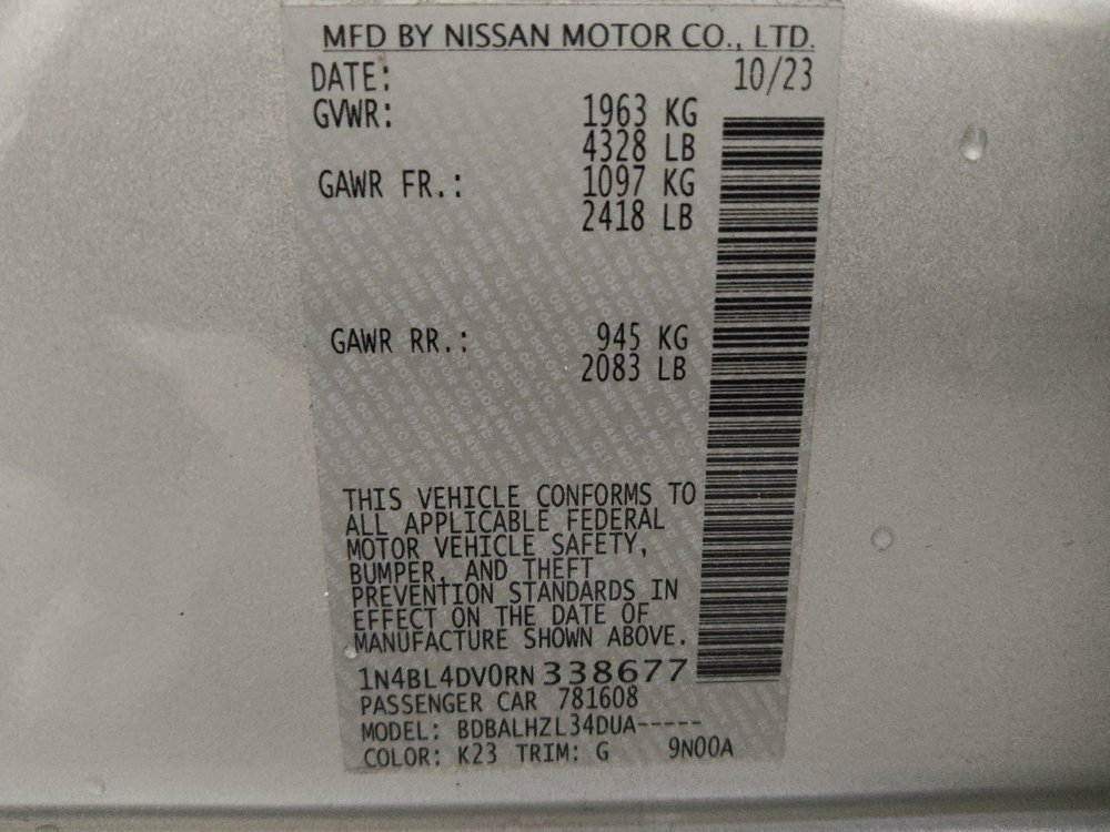 Used 2024 Nissan Altima 2.5 SV image 33