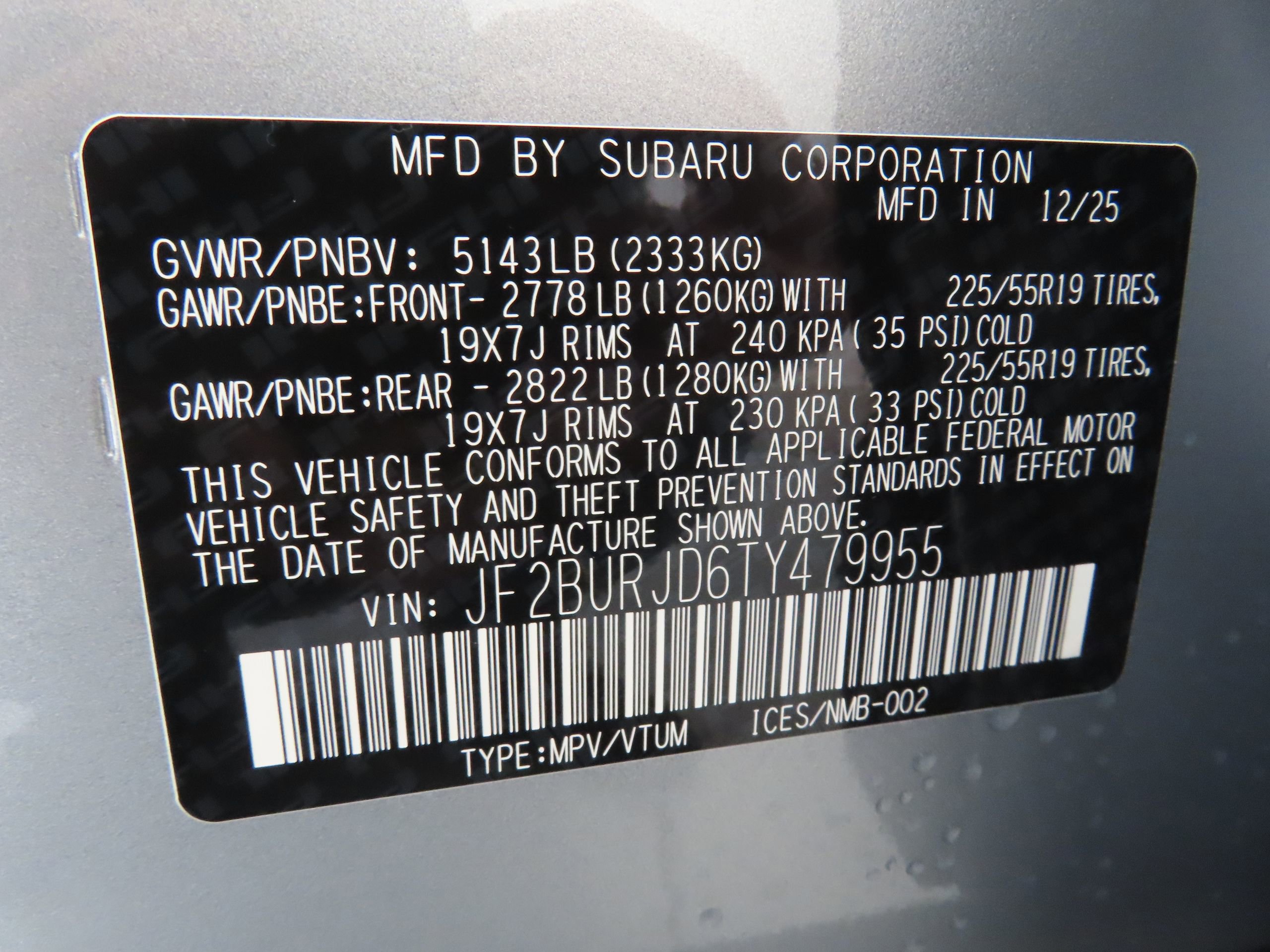 New 2026 Subaru Outback Touring XT image 30