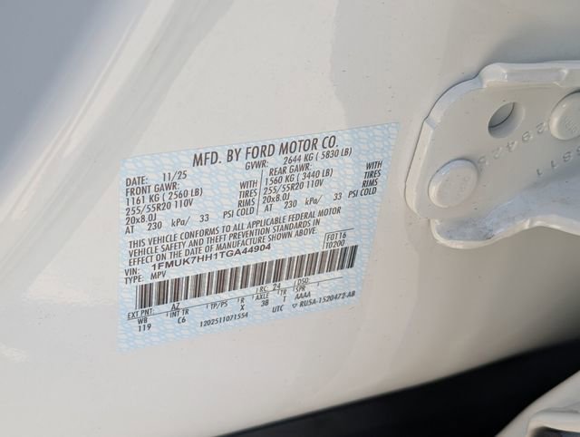 New 2026 Ford Explorer Platinum RWD image 12