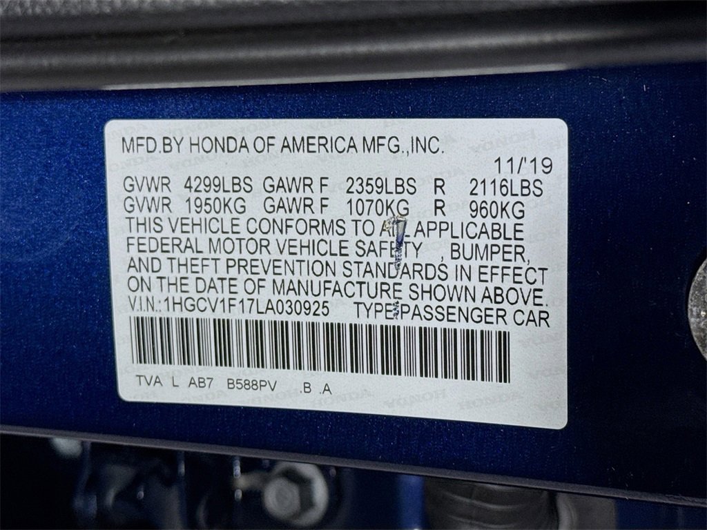 Used 2020 Honda Accord LX image 32