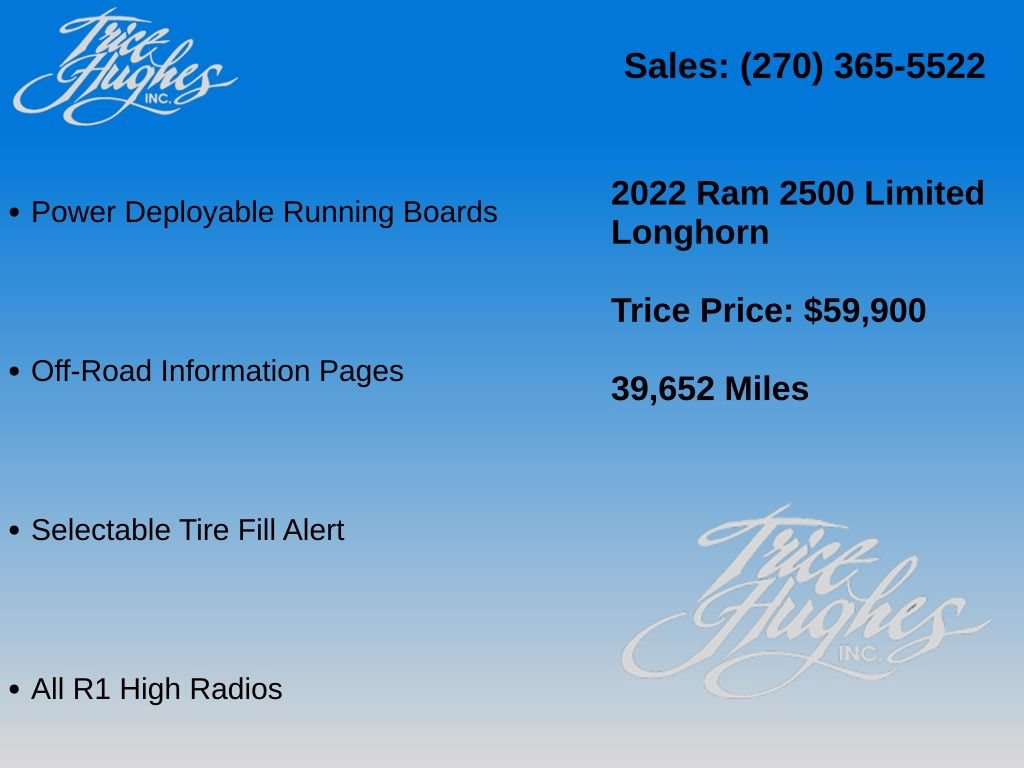 Used 2022 RAM 2500 Limited AWD/4WD image 8