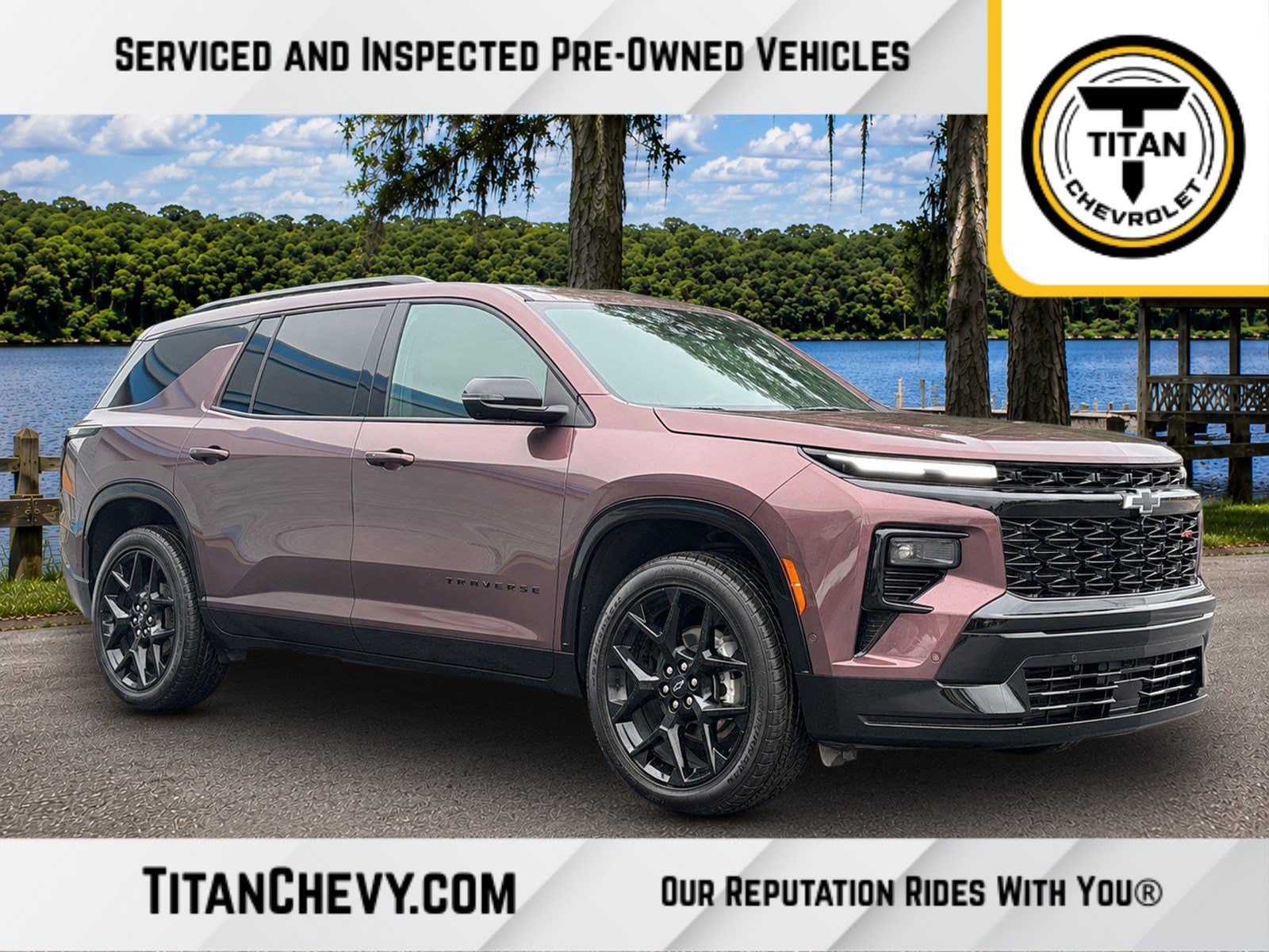 Used 2024 Chevrolet Traverse RS