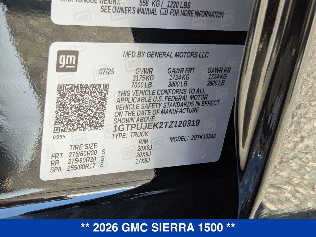 New 2026 GMC Sierra 1500 Elevation image 38