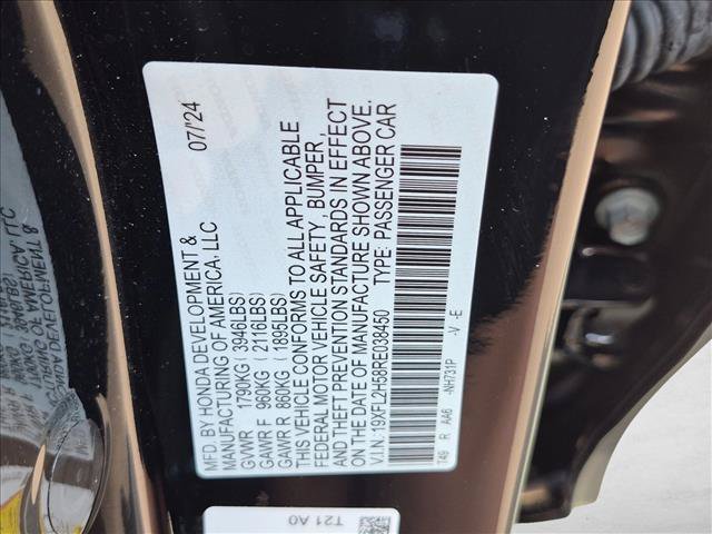 Certified 2024 Honda Civic LX image 22