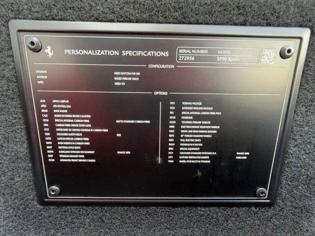 Certified 2022 Ferrari SF90 Spider image 26