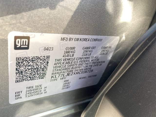 Certified 2024 Chevrolet Trax RS w/ Sunroof Package FWD image 26