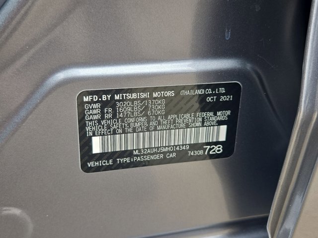 Used 2021 Mitsubishi Mirage ES FWD image 22
