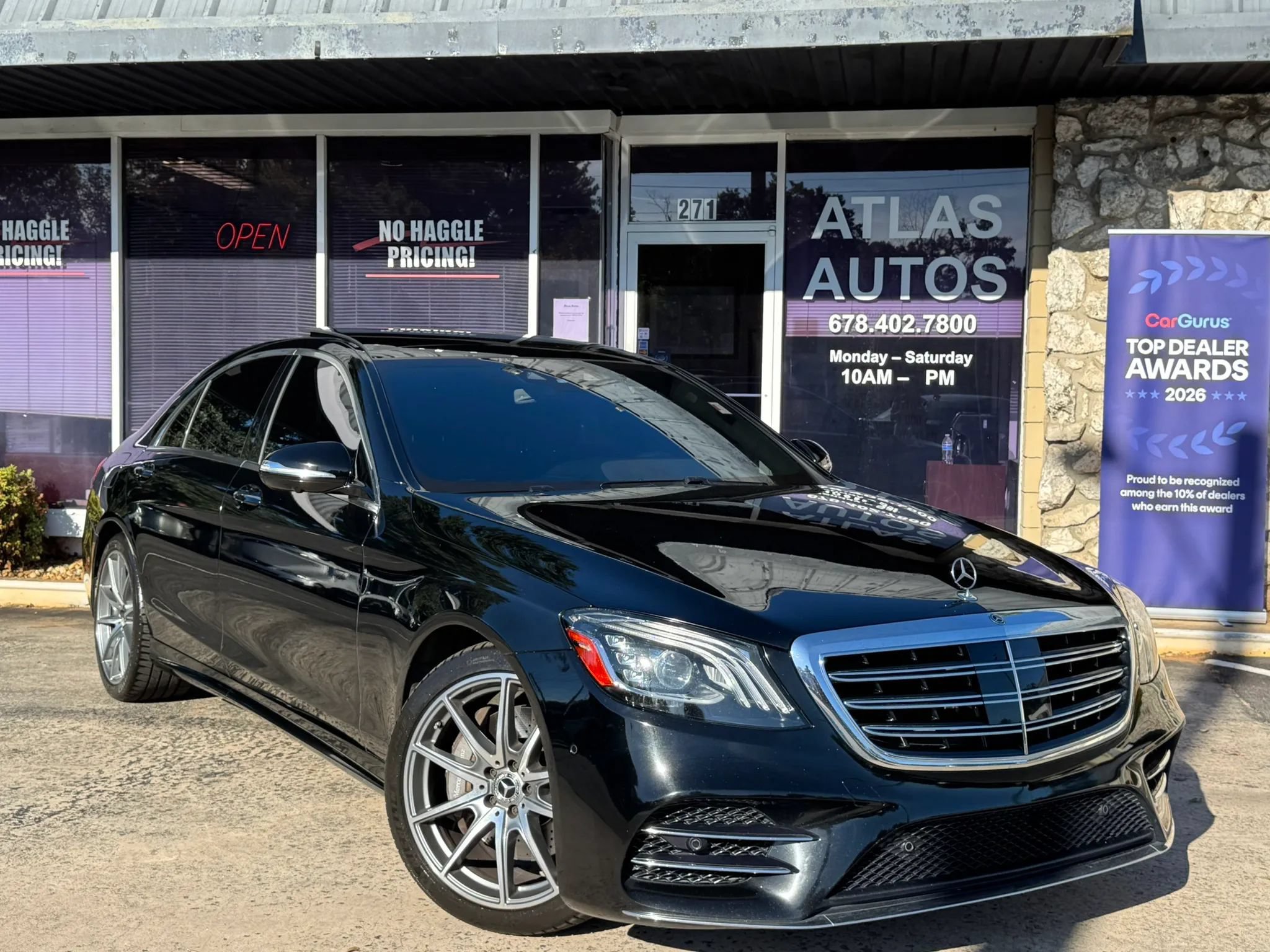 Used 2019 Mercedes-Benz S 560 Sedan image 1