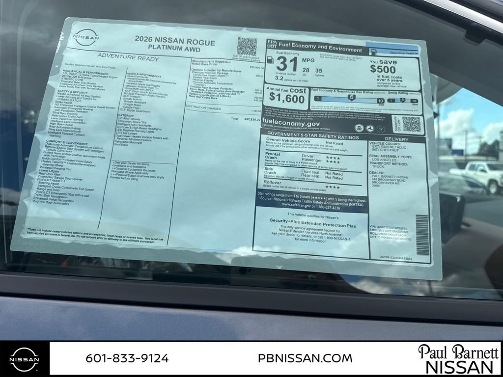 New 2026 Nissan Rogue Platinum video 1