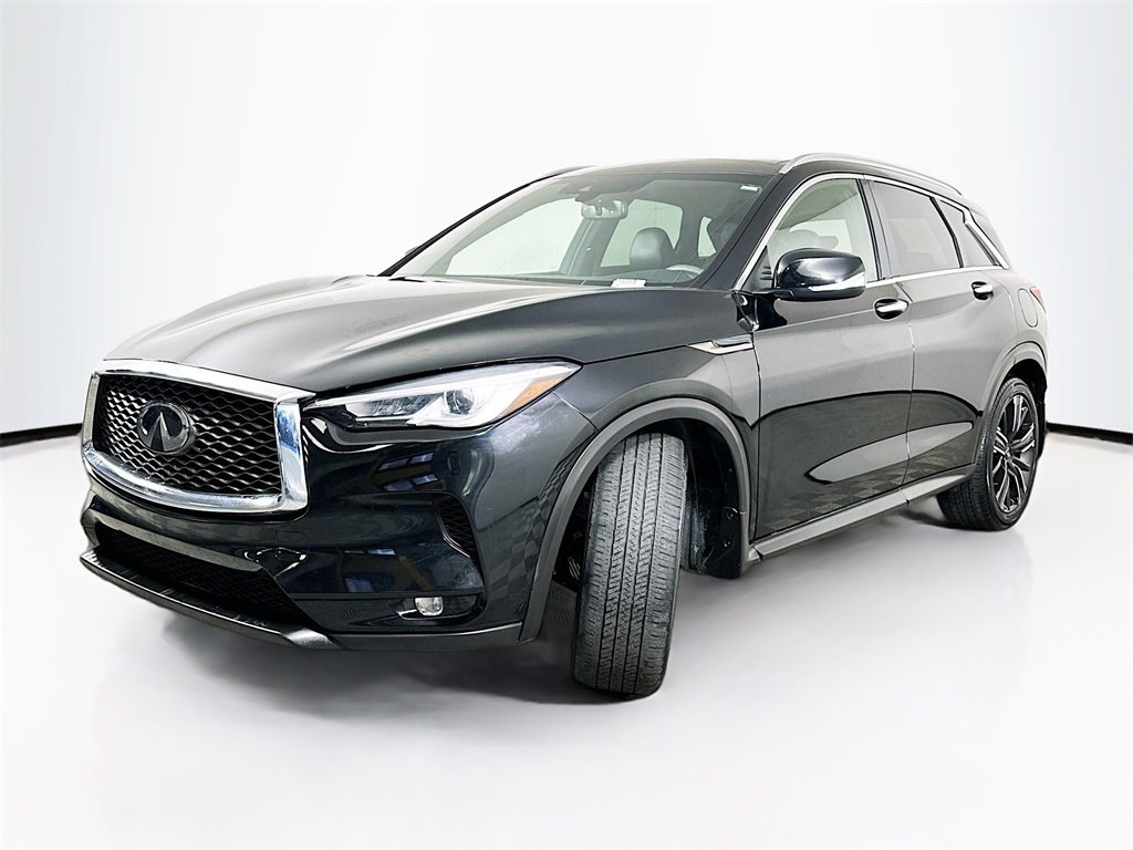 Used 2021 INFINITI QX50 Luxe w/ Appearance Package video 2