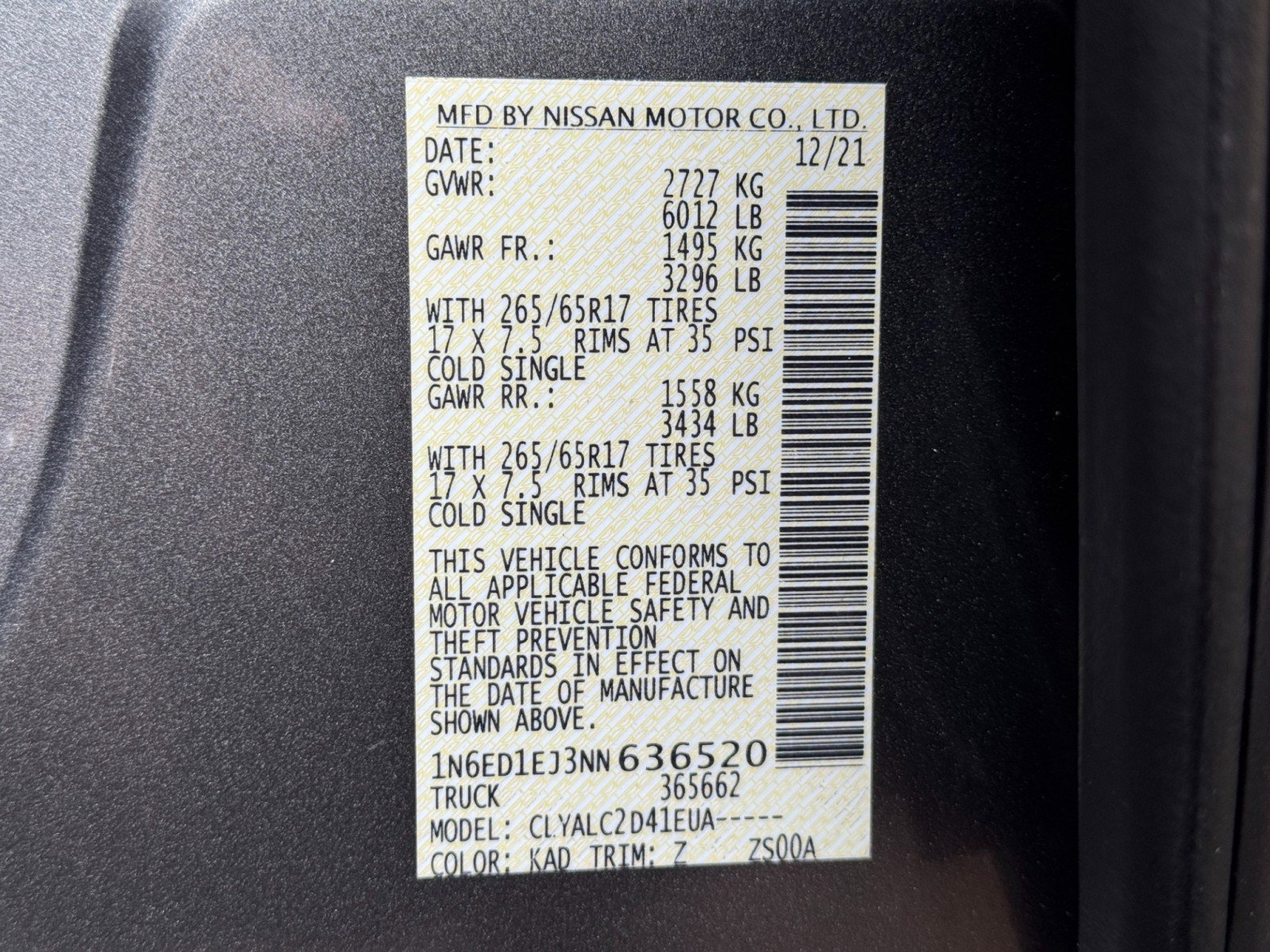 Used 2022 Nissan Frontier SV RWD image 39