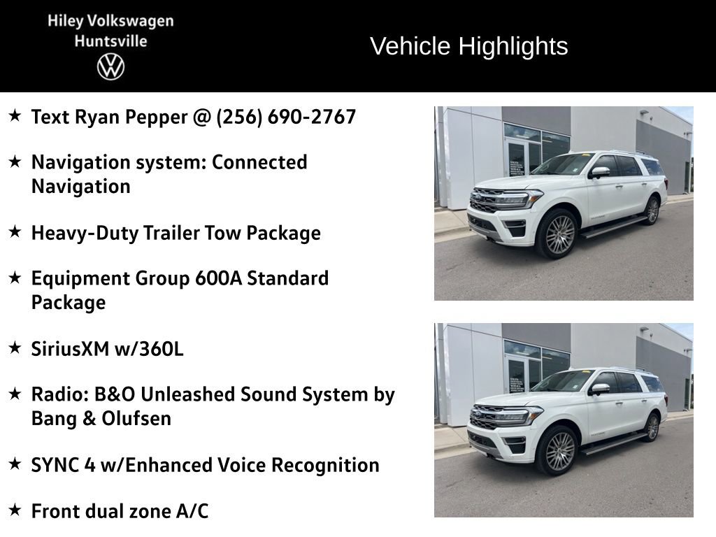Used 2022 Ford Expedition Max Platinum AWD/4WD image 6