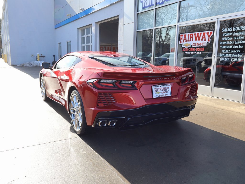 New 2026 Chevrolet Corvette Stingray Preferred Cpe w/ Chrome Exterior Badge Package image 8
