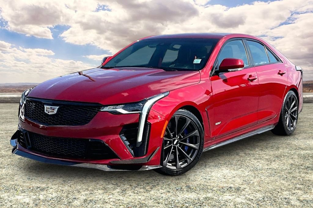 Used 2022 Cadillac CT4 V Blackwing w/ Carbon Fiber 1 Package RWD image 3