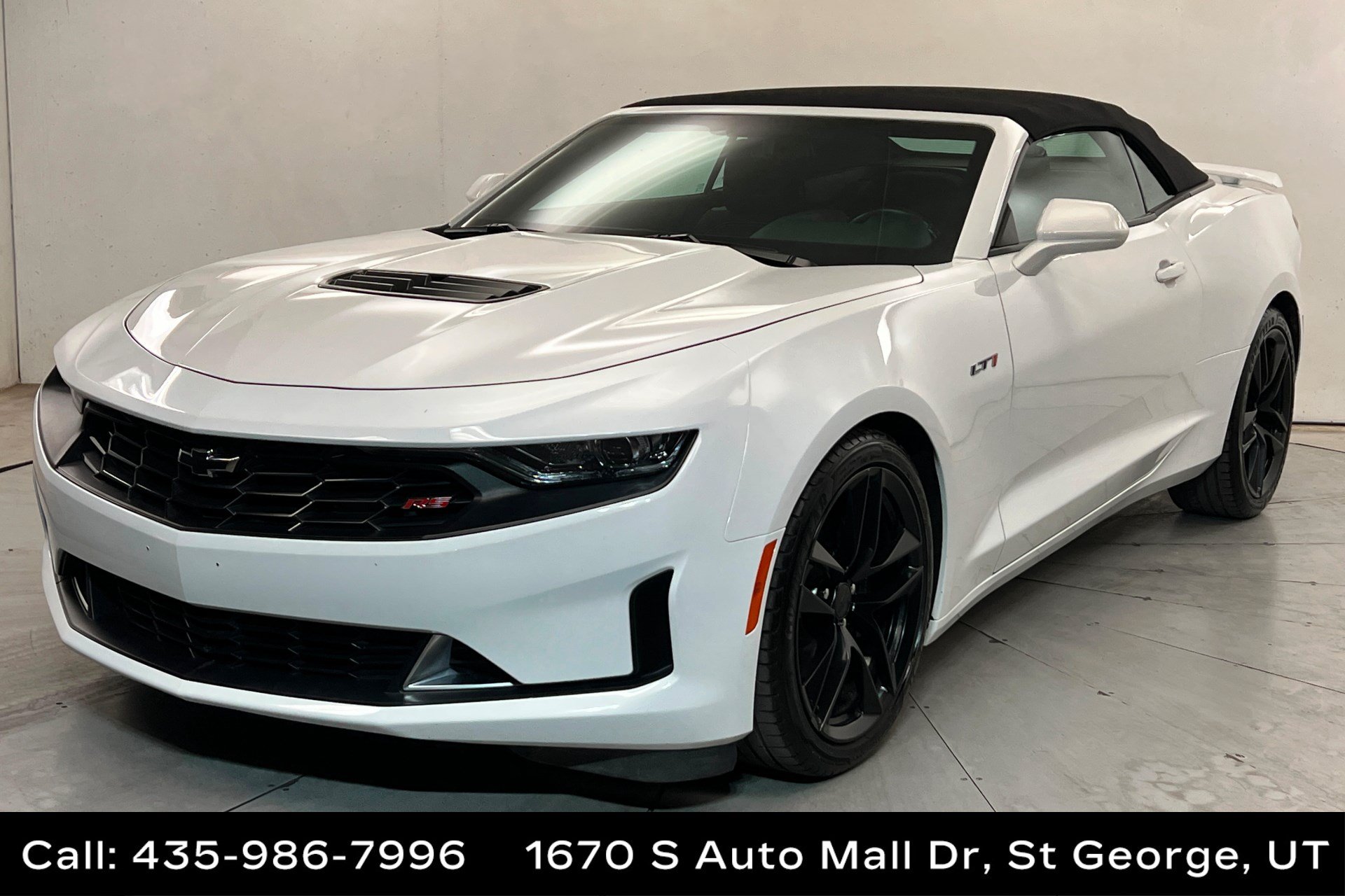 Used 2023 Chevrolet Camaro LT w/ RS Package RWD image 1