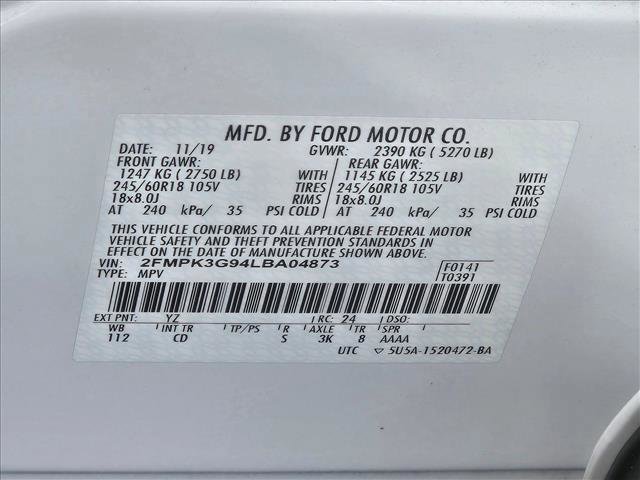 Used 2020 Ford Edge SE image 21