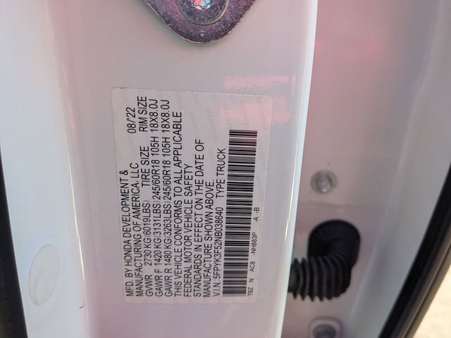 Used 2022 Honda Ridgeline RTL image 39