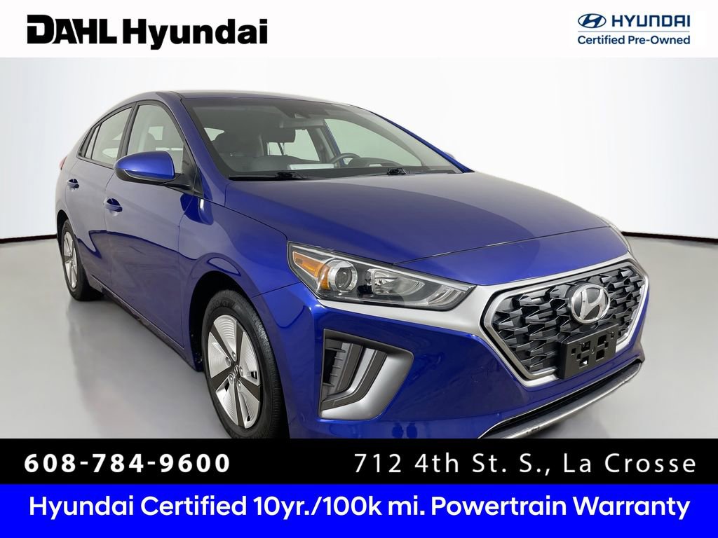 Used 2021 Hyundai Ioniq Blue image 1