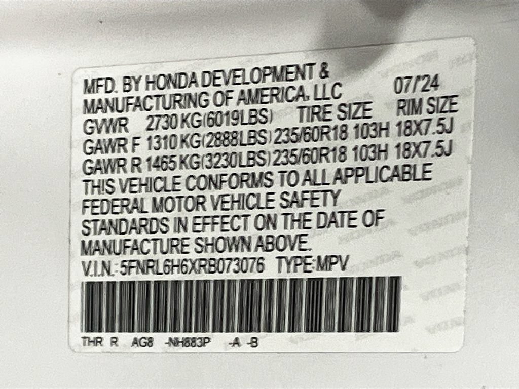 Used 2024 Honda Odyssey EX-L image 33