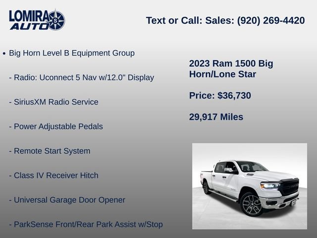 Used 2023 RAM 1500 Big Horn AWD/4WD image 33