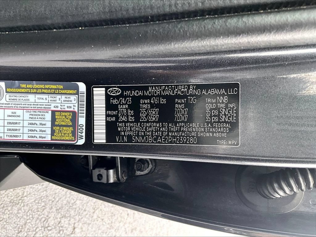 Used 2023 Hyundai Tucson SEL AWD/4WD image 37
