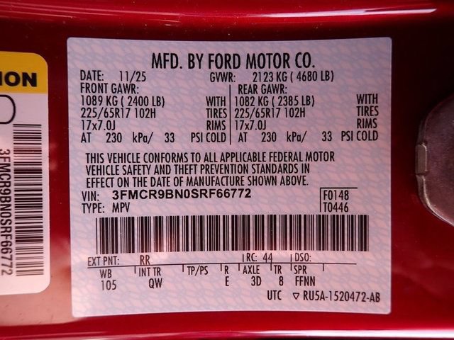 New 2025 Ford Bronco Sport Big Bend w/ Convenience Package AWD/4WD image 16
