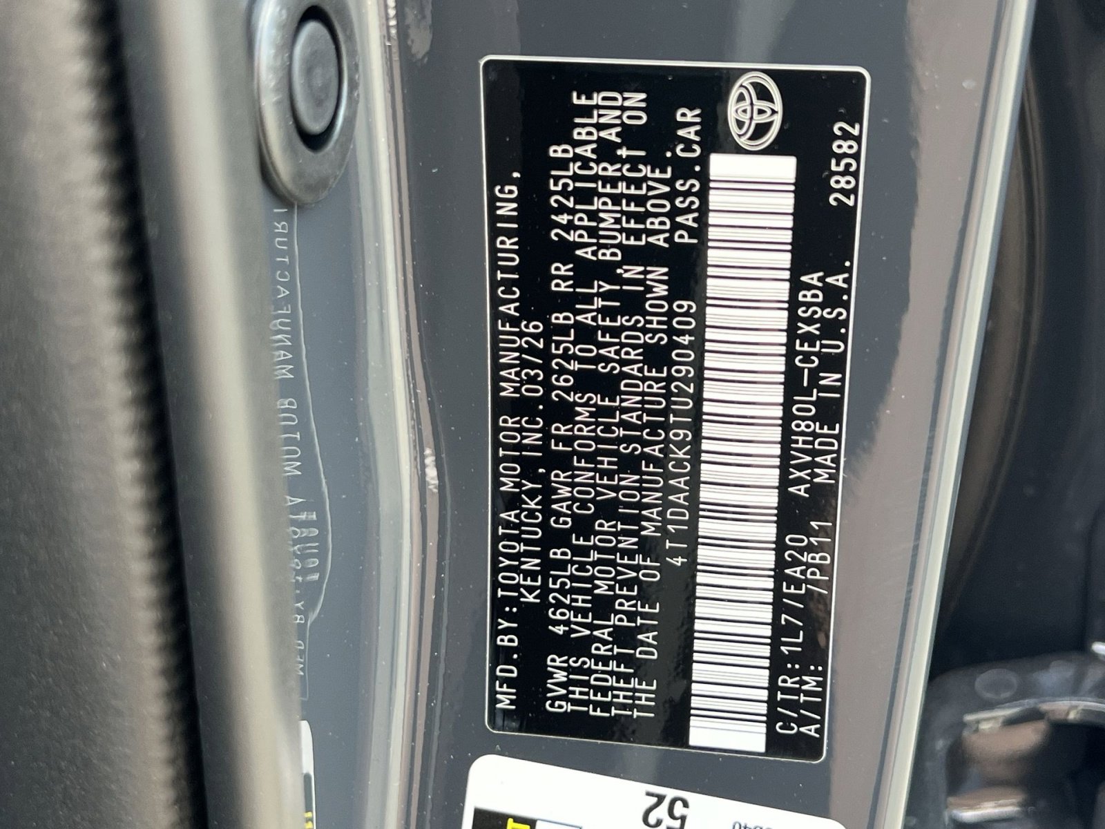 New 2026 Toyota Camry SE image 24