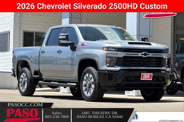 New 2026 Chevrolet Silverado 2500 Custom w/ Custom Convenience Package