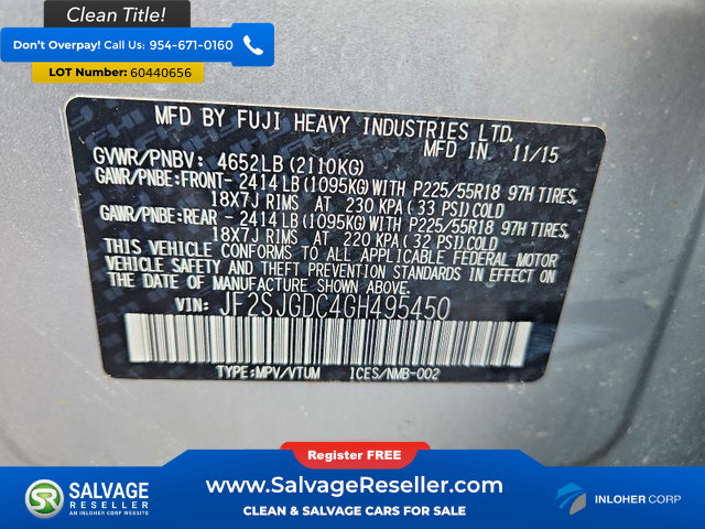 Used 2016 Subaru Forester 2.0XT Premium AWD/4WD image 17