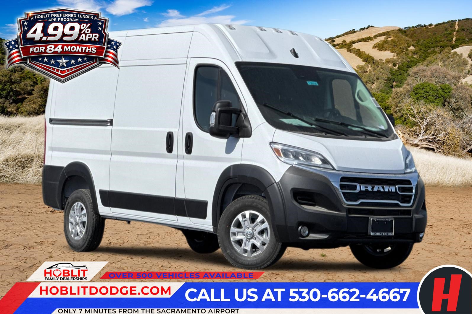 New 2026 RAM ProMaster 1500 w/ Quick Order Package 22G SLT