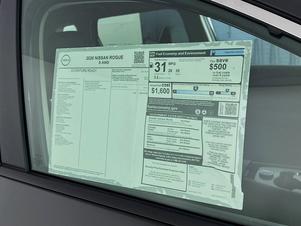 New 2026 Nissan Rogue S image 13