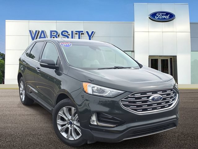 Certified 2022 Ford Edge Titanium w/ Class II Trailer Tow Package AWD/4WD image 1