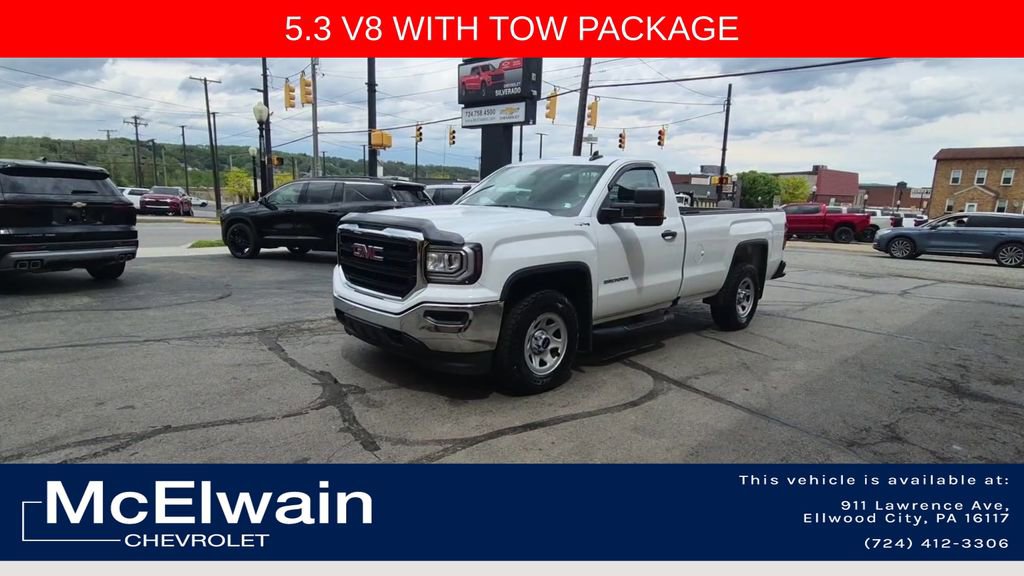 Used 2017 GMC Sierra 1500 4x4 Regular Cab w/ Sierra Convenience Package image 5