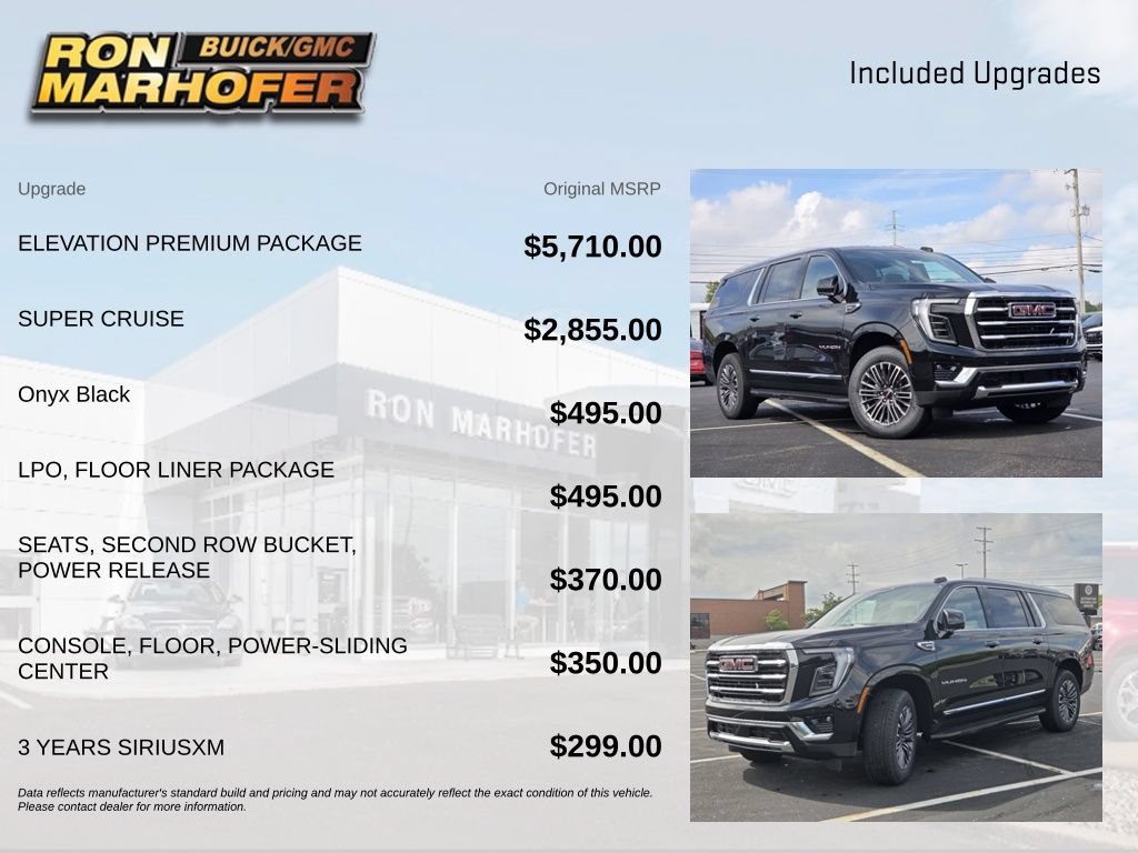 New 2026 GMC Yukon XL Elevation w/ Elevation Premium Package AWD/4WD image 7