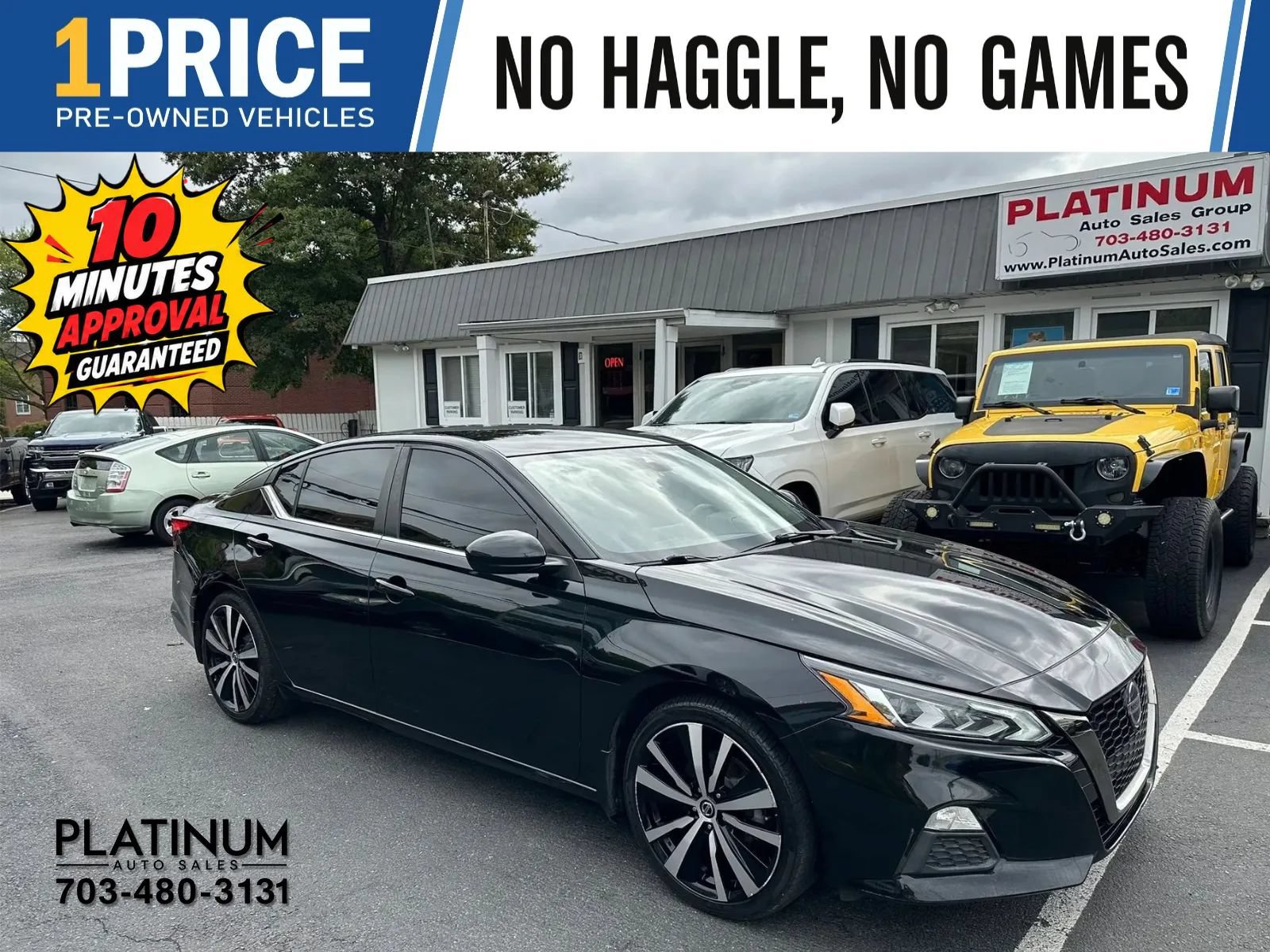 Used 2021 Nissan Altima 2.5 SR FWD image 1